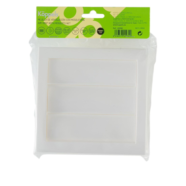 J1006B BL 1ud REJILLA VENTILACION PARA EXTRACTORES CON LAMINAS MOVILES KOPPELS