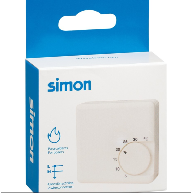 AF126640 TERMOSTATO MECANICO BLANCO COATI SIMON