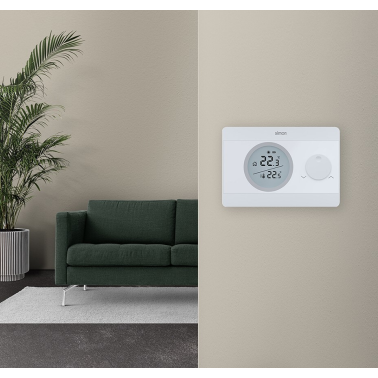 AF511101 TERMOSTATO DIGITAL ON/OFF BLANCO SIMON BRICO