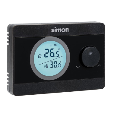 AF521101 TERMOSTATO DIGITAL ON/OFF NEGRO SIMON BRICO