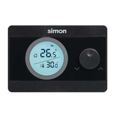 AF521101 TERMOSTATO DIGITAL ON/OFF NEGRO SIMON BRICO
