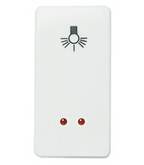 2104.4 BA PULSADOR SIMBOLO LUZ 1 ELEMENTO BLANCO ALPINO