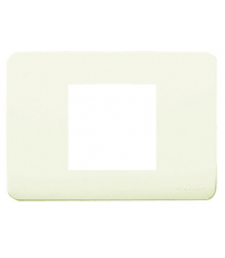 2472 BM PLACA 2 ELEMENTOS MARFIL NIESSEN STYLO
