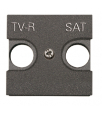N2250.1AN TAPA TOMA TV-R/SAT 2 MODULOS ZENIT
