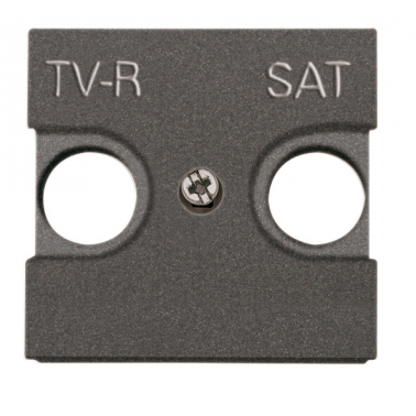 N2250.1AN TAPA TOMA TV-R/SAT 2 MODULOS ZENIT
