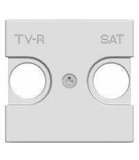 N2250.1BL TAPA TV TV-R/SAT 2 MODULOS ZENIT NIESSEN