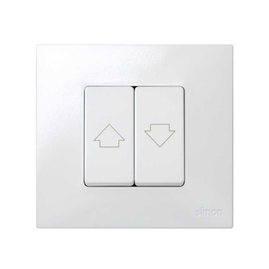 27028-35 TECLAS PERSIANA BL.NIEVE