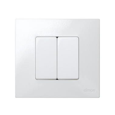 G2710164 INTERRUPTOR ESTRECHO BLANCO S27 SIMON