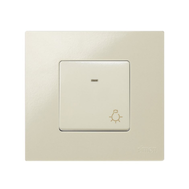 27161-62 -PULSADOR LUZ LUMINOSO  (MARFIL)