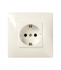 27462-63 -BASE SCHUKO SIMON  MARFIL BL.