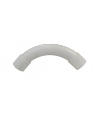 022300016 TUBO CURVA CORTA RIGIDO M-16 GRIS IP40 TUPERSA