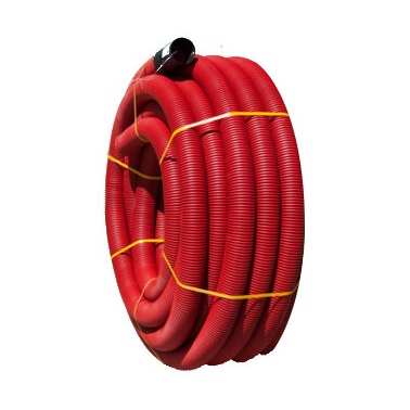 126100063 50m TUBO CANALIZACION ELECTRICA ULTRA-TP I LIGERO ROJO ø63mm