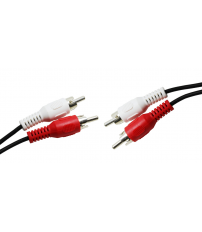 37.010/2/BP CABLE AUDIO 2 METROS 2RCA + 2RCA