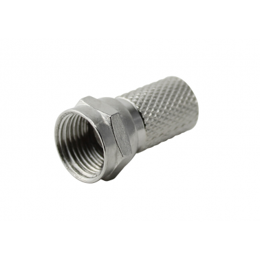19.465/TV-SAT/AG CONECTOR F TV PARA CABLE ANTENA DH