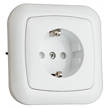 36.530/B BASE SCHUKO EMPOTRABLE BLANCO