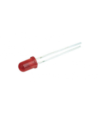 12.675/5/12/R/AL DIODO LED 5MM 12V ROJO DIFUSO