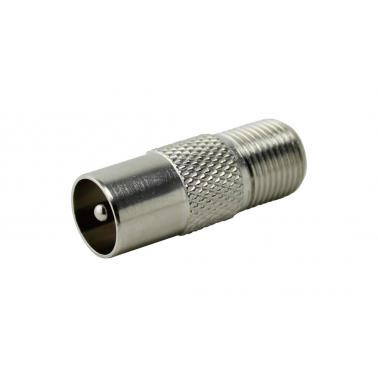 19.515 CONECTOR "F" HEMBRA A TV MACHO DH