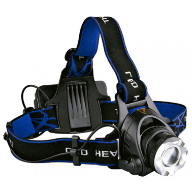 60.383 LINTERNA RECARGABLE FRONTAL LED 5W ZOOM DH