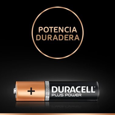 4 x PILA ALCALINA LR03 AAA DURACELL PLUS