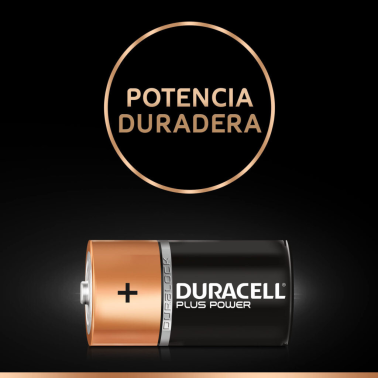 2 x PILA ALCALINA LR14 C DURACELL PLUS