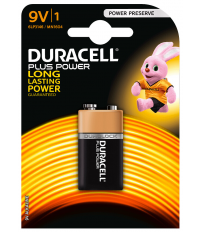 PILA ALCALINA 6LR61 9V DURACELL PLUS