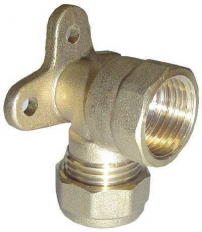 GU2011002 CODO PLACA 3/4" ø25mm GUT