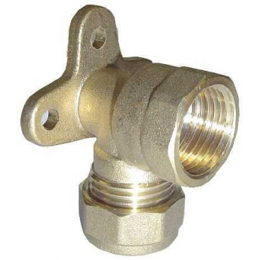 GU2011002 CODO PLACA 3/4" ø25mm GUT