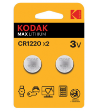30417717 BL 2ud PILA BOTON CR1220 3V MAX KODAK