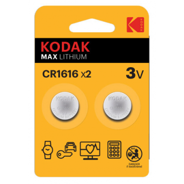 30417748 BL 2u PILA BOTON MAX KODAK  CR1616 3V