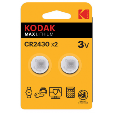 30417755 BL 2u PILA BOTON MAX KODAK CR2430 3V
