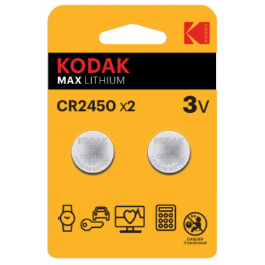 30417762 BL 2u PILA BOTON MAX KODAK CR2450 3V