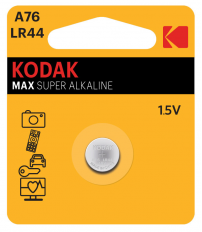 30986336 PILA BOTON MAX KODAK ALKALINA A76/LR44