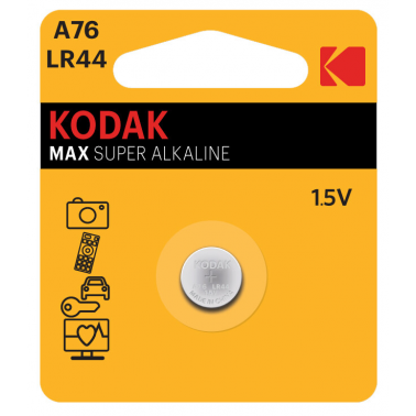 30986336 PILA BOTON MAX KODAK ALKALINA A76/LR44