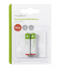HQHR03-700/2B BL 2ud PILA RECARGABLE R3 AAA NI-Mh
