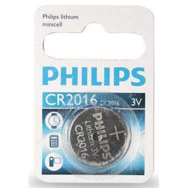 BL 1ud PILA CR2016 3V LITHIUM PHILIPS