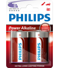 BL 2ud PILA ALCALINA LR20 D PHILIPS