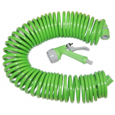 3602045 KIT MANGUERA ESPIRAL 15M CON PISTOLA  Ø3/4