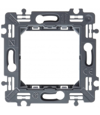 C4702 SOPORTE 2 MODULOS CON TORNILLOS LUNA
