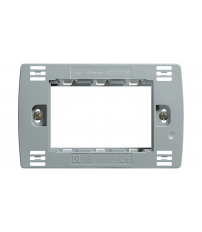 C4703 SOPORTE RECTANGULAR 3 MODULOS LUNA