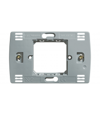 C4719 SOPORTE RECTANGULAR 2 MODULOS LUNA