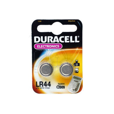 V13GA- 2 x PILA BOTON DURACELL ALCALINA LR44