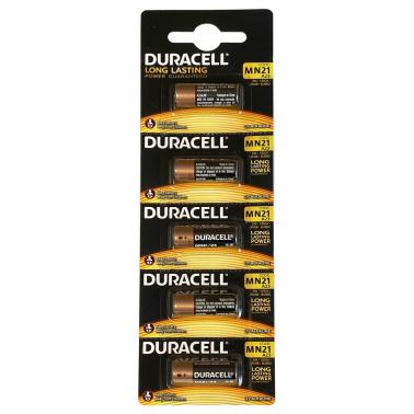 MN21 5ud  PILA ALCALINA DURACELL PARA MANDOS 12V
