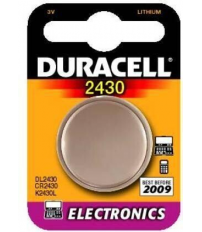 CR2430 - 1 x PILA BOTON DURACELL LITIO 3V