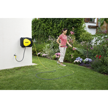 ENROLLADOR MANGUERA AUTOMATICO  KARCHER 20MTS 1/2"