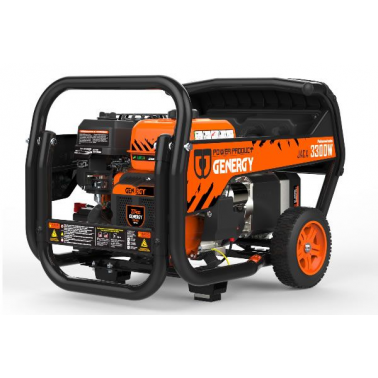 GENERADOR GENERGY JACA 4 TIEMPOS ARRANQUE ELECTRÓNICO 3300W