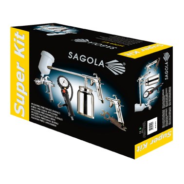 KIT PISTOLA PINTAR SAGOLA SUPER KIT