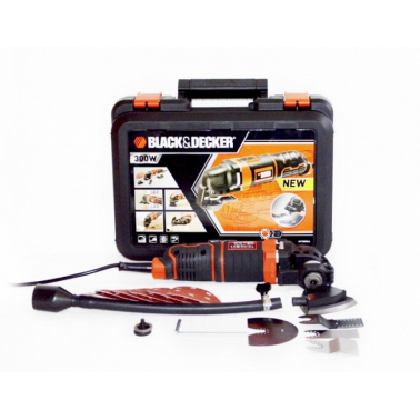 BLACK AND DECKER MULTIHERRAMIENTA MT300KA 300W