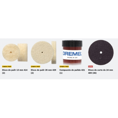 SET MULTIUSOS DREMEL 52 PIEZAS