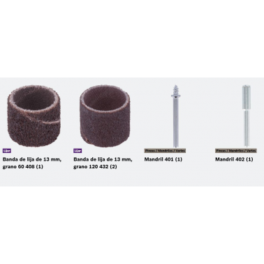 SET MULTIUSOS DREMEL 52 PIEZAS
