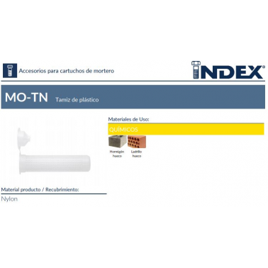 TAMIZ NYLON INDEX MOTN20085 20X85mm